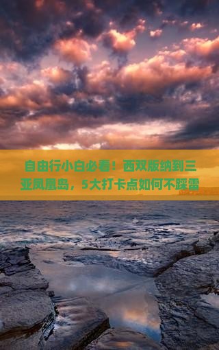 自由行小白必看！西双版纳到三亚凤凰岛，5大打卡点如何不踩雷？