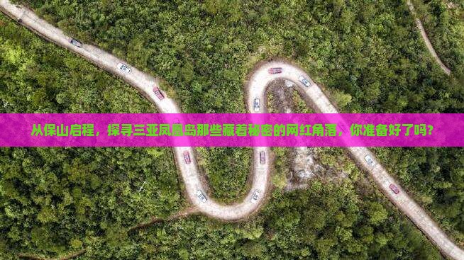 保山出发三亚凤凰岛旅游网红地点