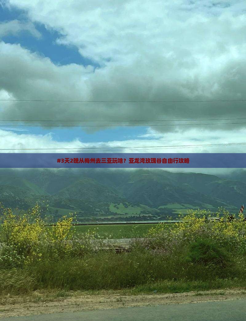 梅州出发三亚亚龙湾国际玫瑰谷自由团