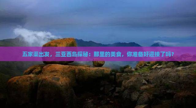 五家渠去三亚西岛旅游小吃