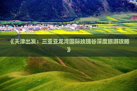 天津去三亚亚龙湾国际玫瑰谷二日游
