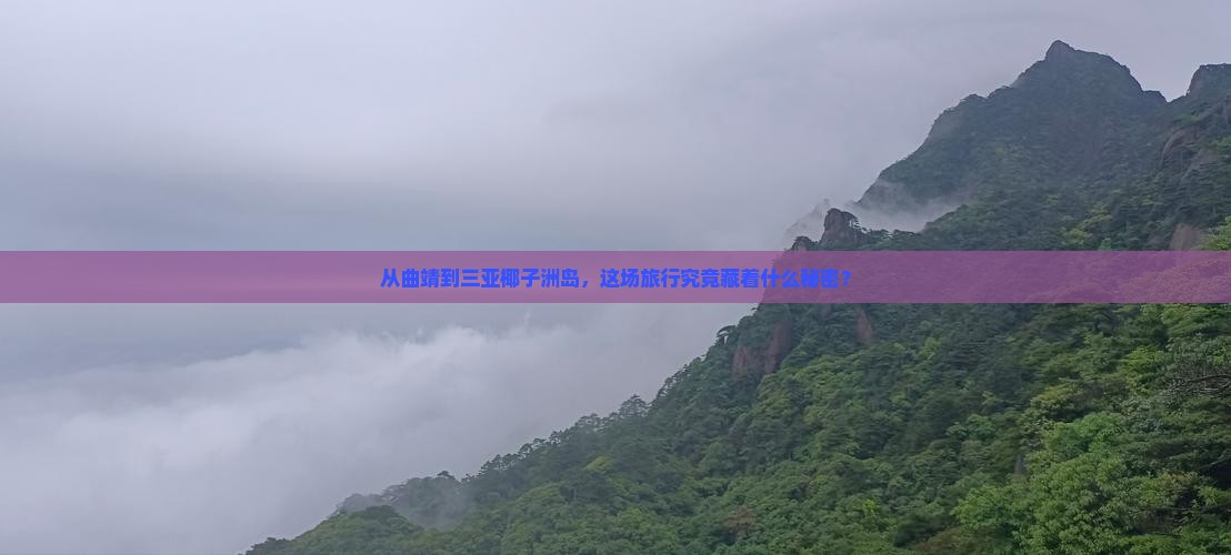 曲靖出发三亚椰子洲岛大型旅游团