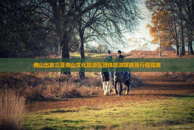 佛山出发三亚南山文化旅游区团体旅游
