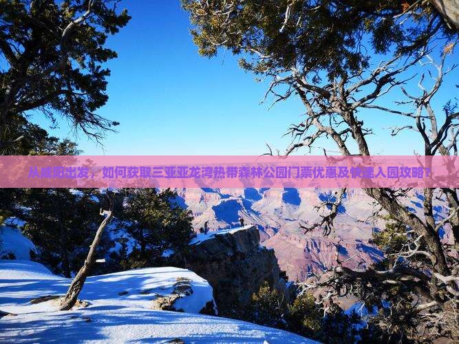 咸阳出发三亚亚龙湾热带森林公园门票