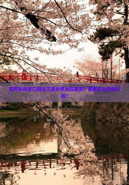 张家口前往三亚分界洲岛旅游
