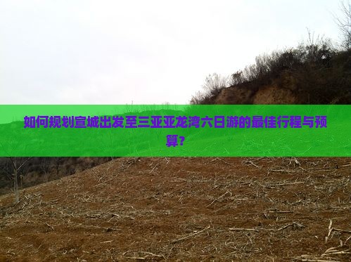 宣城前往三亚亚龙湾六日游