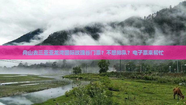 舟山去三亚亚龙湾国际玫瑰谷门票
