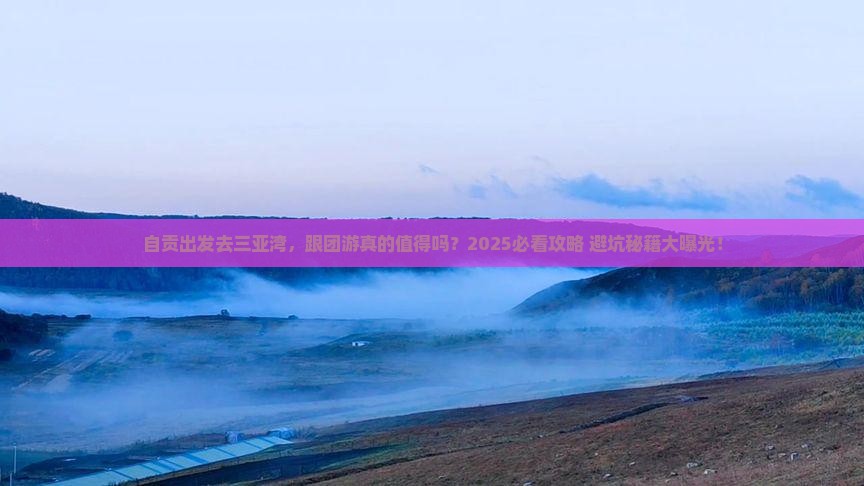 自贡去三亚三亚湾团体旅游
