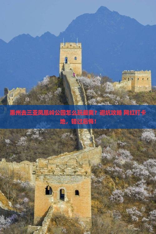 惠州前往三亚凤凰岭公园攻略