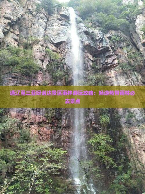 通辽市出发三亚呀诺达景区哪里玩