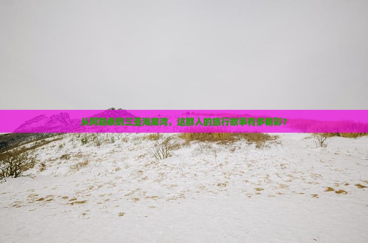 阿勒泰出发三亚海棠湾大型旅游团
