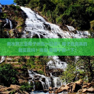 衡水出发三亚椰子洲岛一日游