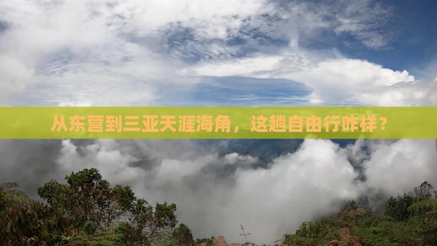 东营前往三亚天涯海角自由行 东营前往三亚天涯海角自由行