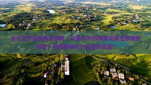 乌鲁木齐前往三亚天涯海角旅游小吃