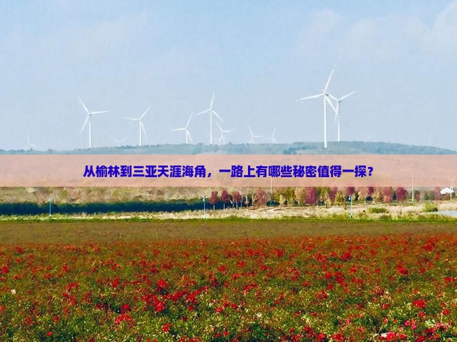 榆林去三亚天涯海角哪里玩