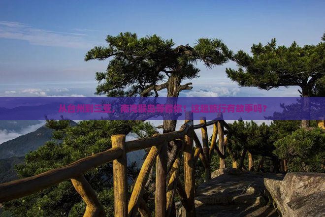 台州出发三亚南湾猴岛大型旅游团
