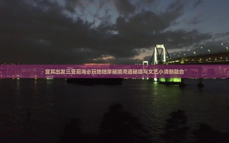 宜宾出发三亚后海必玩地