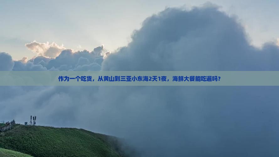 黄山前往三亚小东海二日游