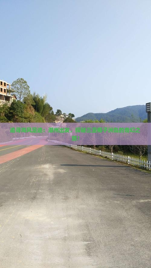 潮州前往三亚椰子洲岛旅游打卡点 潮州前往三亚椰子洲岛旅游打卡点