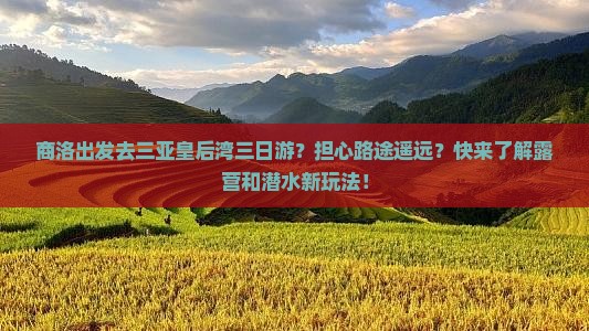 商洛出发三亚皇后湾三日游