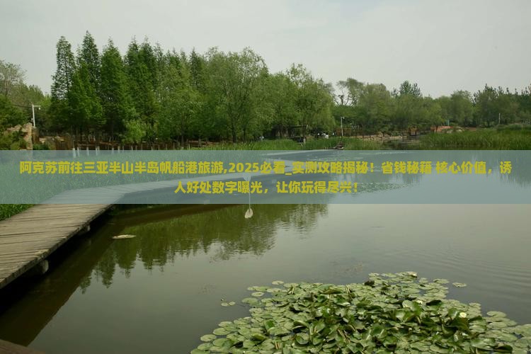 阿克苏前往三亚半山半岛帆船港旅游
