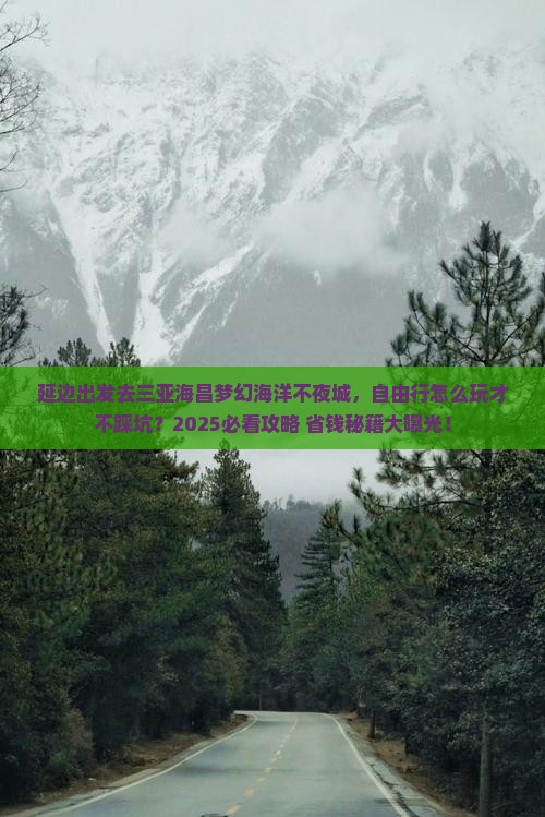 延边前往三亚海昌梦幻海洋不夜城自由行