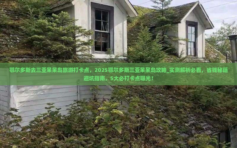 鄂尔多斯去三亚呆呆岛旅游打卡点