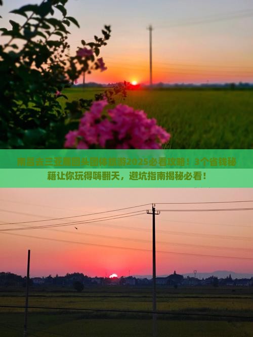 南昌去三亚鹿回头团体旅游
