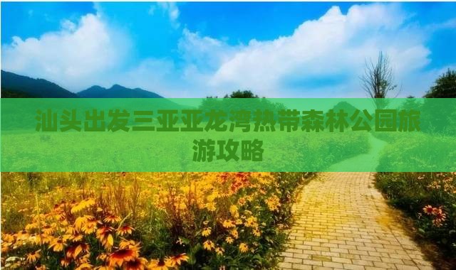 汕头出发三亚亚龙湾热带森林公园攻略