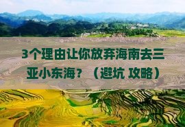 海南前往三亚小东海一日游