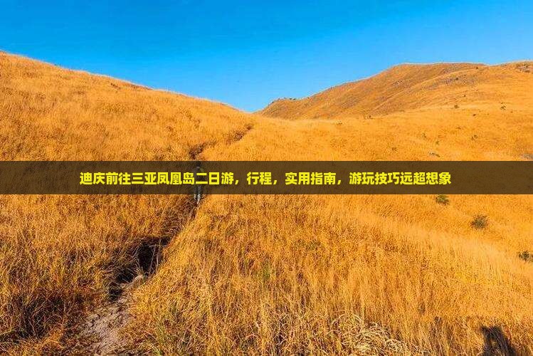 迪庆前往三亚凤凰岛二日游