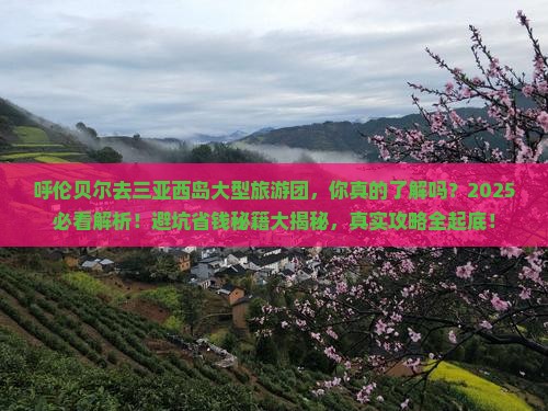 呼伦贝尔去三亚西岛大型旅游团