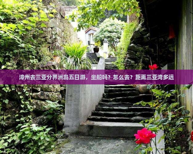 漳州去三亚分界洲岛五日游