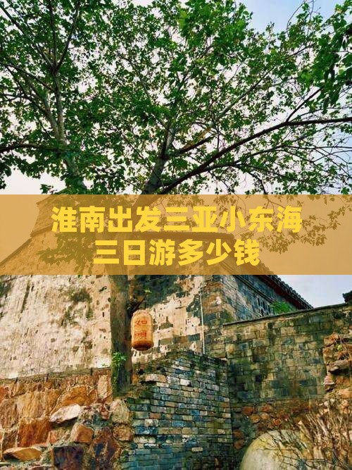 淮南出发三亚小东海三日游