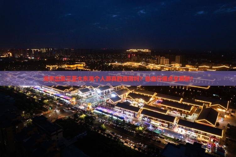 海东出发三亚大东海个人游