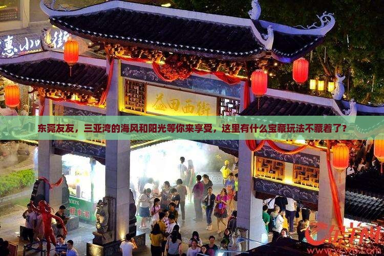 东莞前往三亚三亚湾哪里玩