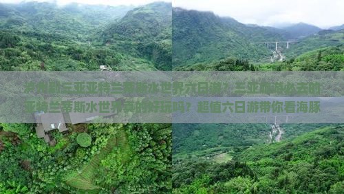 泸州前往三亚亚特兰蒂斯水世界六日游