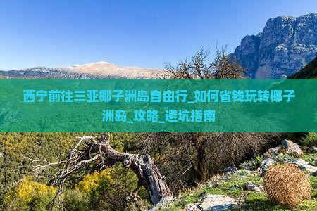 西宁前往三亚椰子洲岛自由行