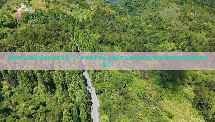 临汾去三亚西岛旅游小吃
