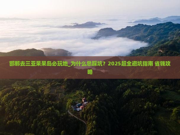 邯郸去三亚呆呆岛必玩地