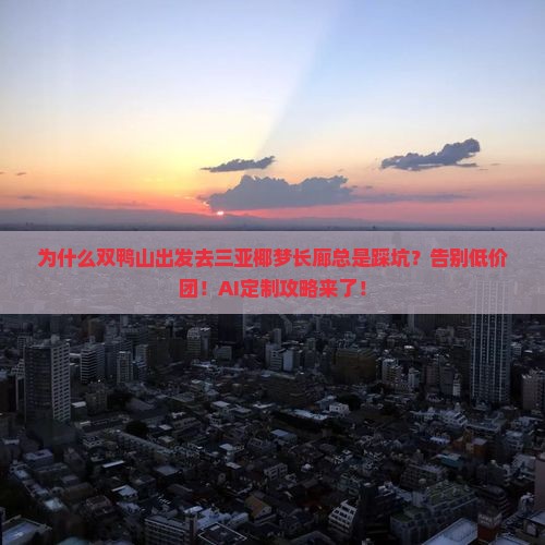 双鸭山出发三亚椰梦长廊攻略