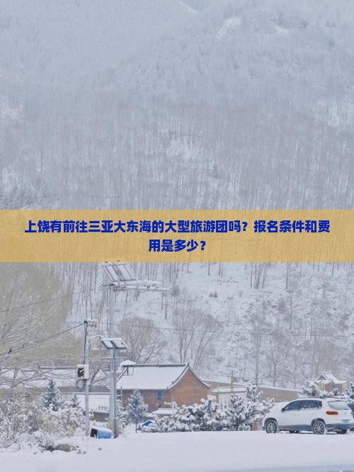 上饶前往三亚大东海大型旅游团