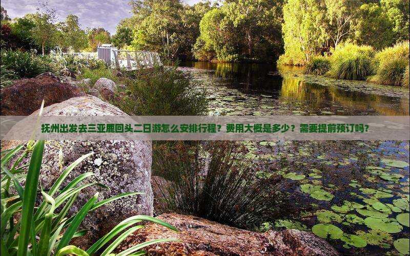 抚州出发三亚鹿回头二日游