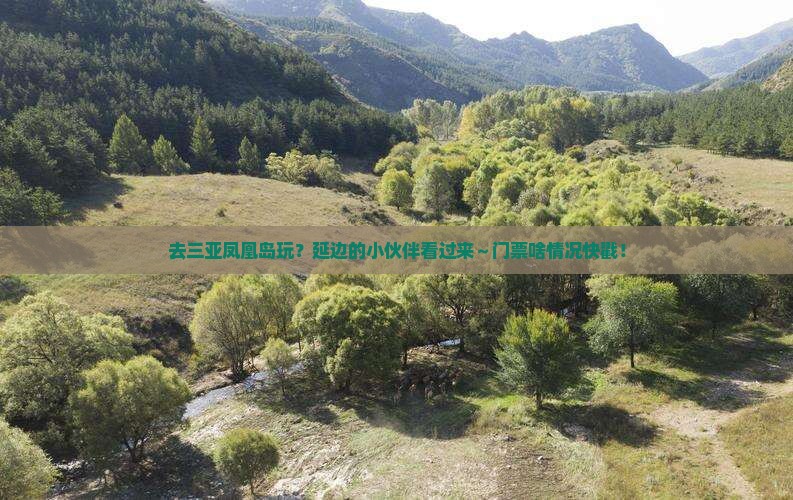 延边前往三亚凤凰岛门票