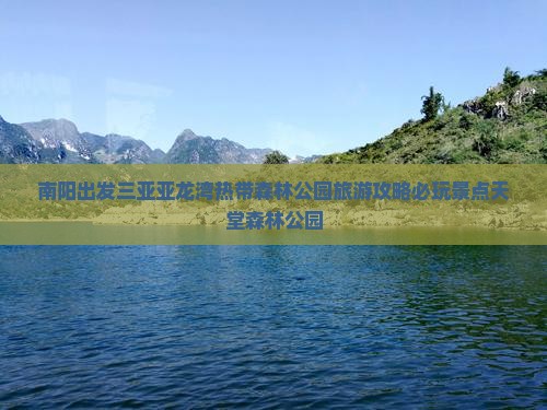 南阳出发三亚亚龙湾热带森林公园必玩地