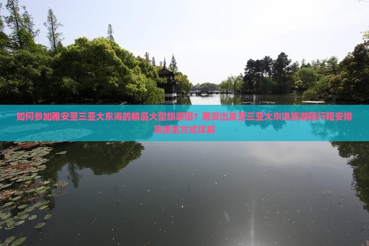 雅安去三亚大东海大型旅游团