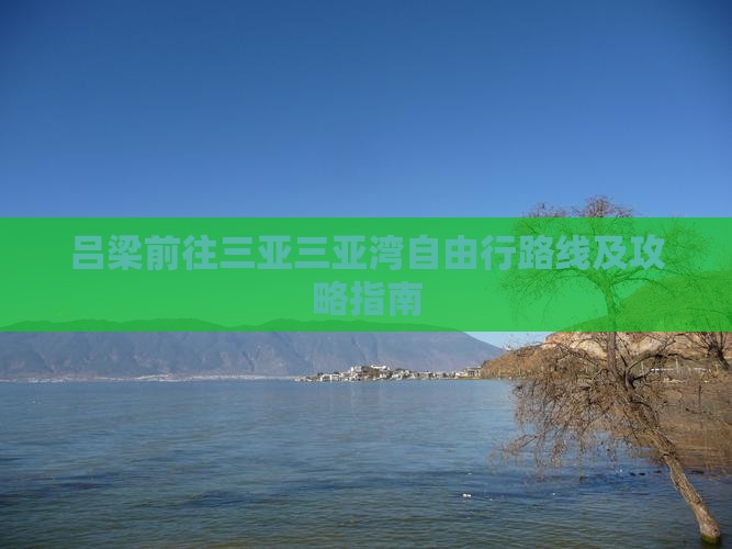 吕梁前往三亚三亚湾自由行