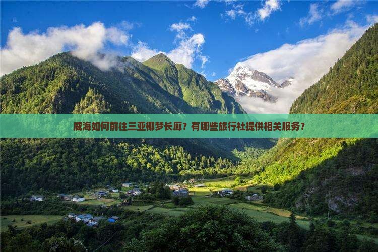 威海前往三亚椰梦长廊旅行社