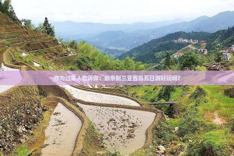 新余出发三亚西岛五日游