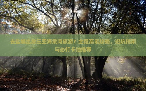 盐城出发三亚海棠湾旅游 盐城出发三亚海棠湾旅游